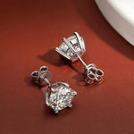 Lyra Glow Moissanite Studs