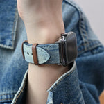 Denim Apple Watch Band