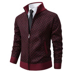 Caden Grid Knit Jacket