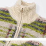 Astoria Oversized Plaid Knit Cardigan