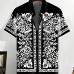 Floral Motif Shirt