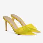 Elle Peep Toe Heels
