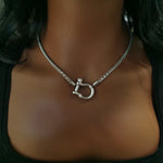 Horseshoe Rope Chain Choker