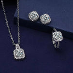 Luxurious Cube Jewelry Set