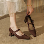 Capri Suede Heels