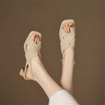 Nora Suede Heels