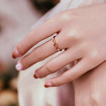 Aurora Ember Gemstone Ring