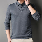 MONTGOMERY REFINED LONG SLEEVE POLO