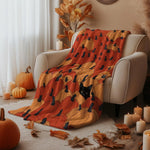 Patchwork Paws Throw Blanket