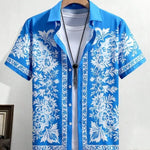 Floral Motif Shirt
