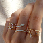 Vintage Golden Bright Ring Pack