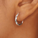 Minimalistic Geometric Hanging Earrings