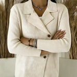 Zeagoo Women's Casual Slant Placket Ribbed Knit Cardigan