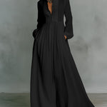 Zeagoo Women's Casual Flowy Lightweight Vacation Wedding Long Jumpsuit
