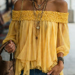 Zeagoo Romantic Boho Off Shoulder Ruffle Blouse for Women Cute Summer Casual 2026 | Under $40