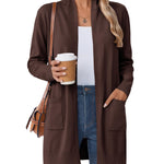 Zeagoo Lightweight Open Front Knit Cardigans with Pocket (US Only)