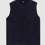Men's 100% cotton vintage sleeveless T-shirt