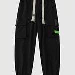 Men's Drawstring Double Pocket Cargo Pants