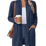 Zeagoo Lightweight Open Front Knit Cardigans with Pocket (US Only)