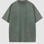 Men's 100% cotton Vintage Casual Short Sleeve T-Shirt