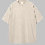 Men's 100% cotton Vintage Casual Short Sleeve T-Shirt