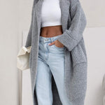 Zeagoo Women's Classic Thick Open Front Knit Cardigan