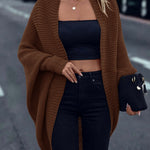 Zeagoo Elegant Batwing Sleeves Knit Cardigan for Women Casual Work Office Loose Fit 2026 | Under $25