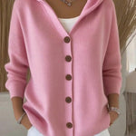 Zeagoo Women's Comfy Ultra-Soft Hooded Knit Cardigan