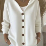 Zeagoo Women's Comfy Ultra-Soft Hooded Knit Cardigan
