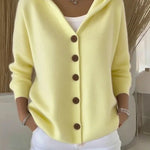 Zeagoo Women's Comfy Ultra-Soft Hooded Knit Cardigan