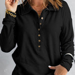 Zeagoo Zeagoo Casual Half Button Collared Knit Henley Shirt for Women Casual Loose Business Casual 2026 | Under $40