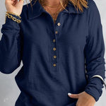 Zeagoo Zeagoo Casual Half Button Collared Knit Henley Shirt for Women Casual Loose Business Casual 2026 | Under $40
