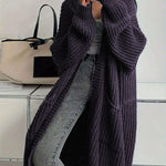 Zeagoo Women's Comfy Loose Fit Chunky Knit Long Cardigan