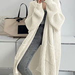 Zeagoo Women's Comfy Loose Fit Chunky Knit Long Cardigan
