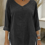 Zeagoo Essential Soft V-neck Top for Women Casual Work Office Loose Fit 2026 | Under $40