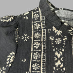 Zeagoo Ethnic Style Printed Lantern Sleeves Blouse for Women Casual Work Office Loose Fit 2026 | Under $40