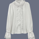 Zeagoo Elegant Vintage Lace Trimmed Blouse for Women Elegant Date Night Party 2026 | Under $40