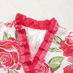 Zeagoo Flower Printed Ruffled Trim Blouse for Women Cute Summer Casual 2026 | Under $40