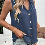 Smart Casual Commuter Style Botton Vest
