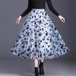 Whisper Floral Midi Skirt