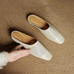 Maris Leather Mules