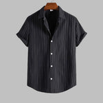 Eastport Striped Button-Up