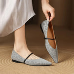 Calista Leather Flats