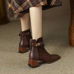 Kelly Suede Ankle Boots