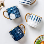 Azure Ceramic Mugs - Rituals Collection