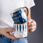 Azure Ceramic Mugs - Rituals Collection