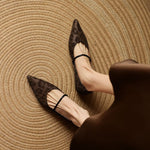 Calista Leather Flats
