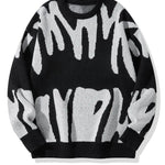 Crimson Haze Crewneck Sweater