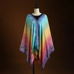 Wild Iris Tassel Scarf