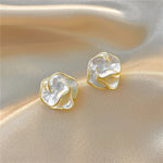 Pearl Flower Earrings
